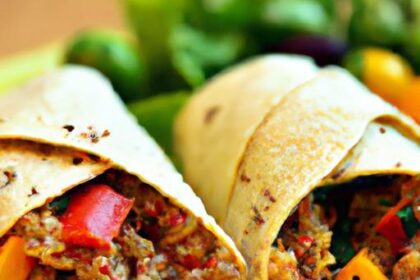Colorful Grilled Veggie & Quinoa Wraps: A Wholesome Delight