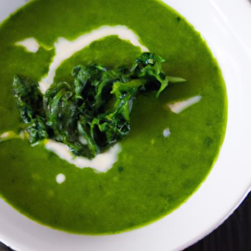 Velvety Creamy Spinach Soup: Naturally Sugar-Free Delight