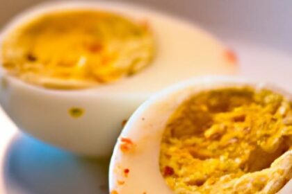 Elevate Your Snacks: Hard-Boiled Eggs with Paprika Twist