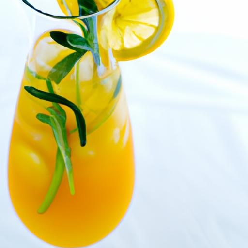 Zesty Lemon & Basil Spritzer: Refreshment with a Twist