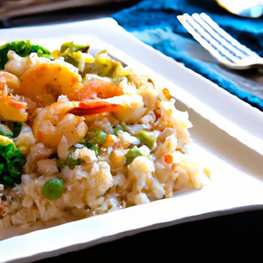 Savor the Flavor: Cauliflower Fried Rice with Shrimp Delight