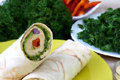 Wholesome Hummus & Veggie Wraps: A Nutritious Twist