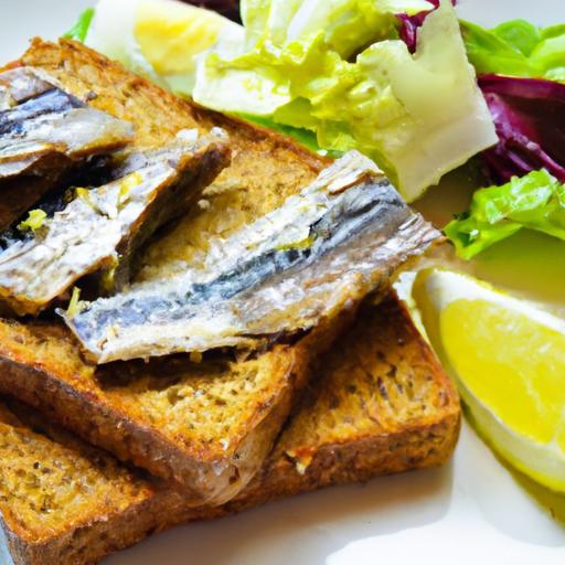 Sardine Salad on Whole-Grain Toast: A Nutritious Delight