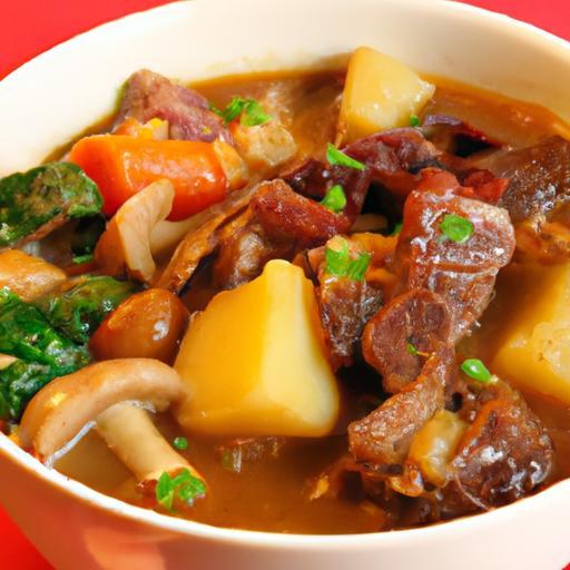 Hearty Beef & Veggie Stew with Gluten-Free Broth Delight