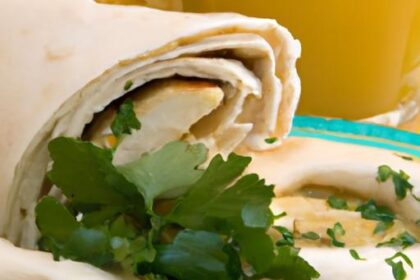 Mediterranean Breakfast Wraps: A Flavorful Hummus Start