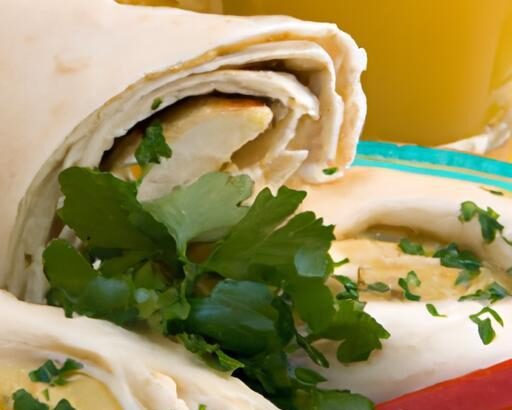 Mediterranean Breakfast Wraps: A Flavorful Hummus Start
