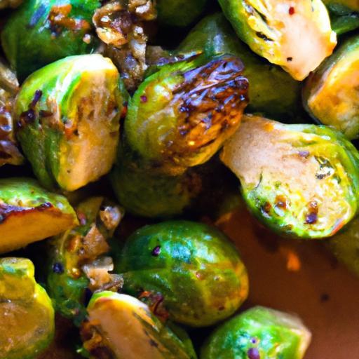 Savor Grilled Tempeh Paired with Roasted Brussels Sprouts