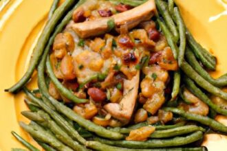 Hearty Green Bean and Turkey Casserole: A Comfort Classic