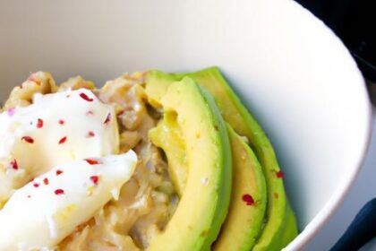 Creamy Avocado & Egg: A Savory Oatmeal Twist to Try