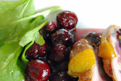 Savor the Flavors: Duck Breast with Cherry Reduction Sauce