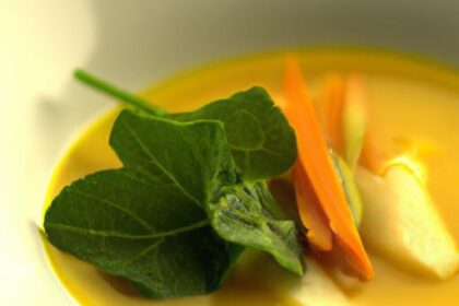 Brighten Your Bowl: Carrot & Ginger Soup with Fresh Herbs