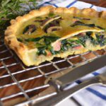 Savory Mushroom and Spinach Tart: A Flavorful Delight