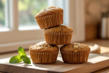Gluten-Free Banana Oat Muffins