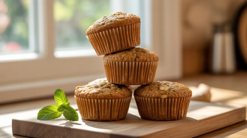 Gluten-Free Banana Oat Muffins