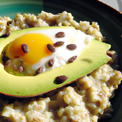 Creamy Avocado & Egg: A Savory Oatmeal Twist to Try