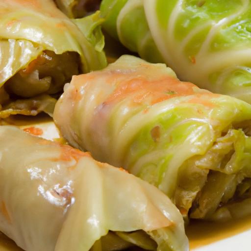 Savory Stuffed Cabbage Rolls with Ground Turkey Delight