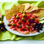 Fresh & Zesty: Seasonal Fruit Salsa with Crispy Baked Chips
