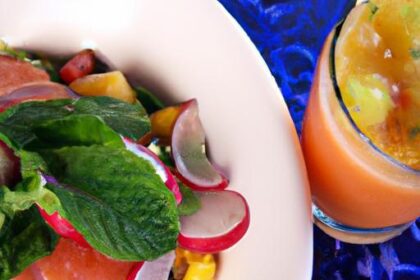 Refreshing Twist: Salmon Ceviche with Mango & Cilantro Flair