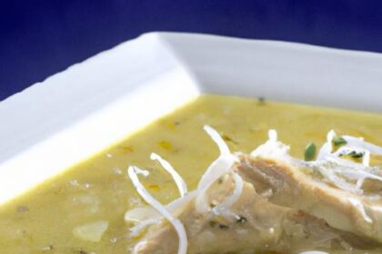 Zesty Chicken and Rice Soup: A Comforting Lemon Twist