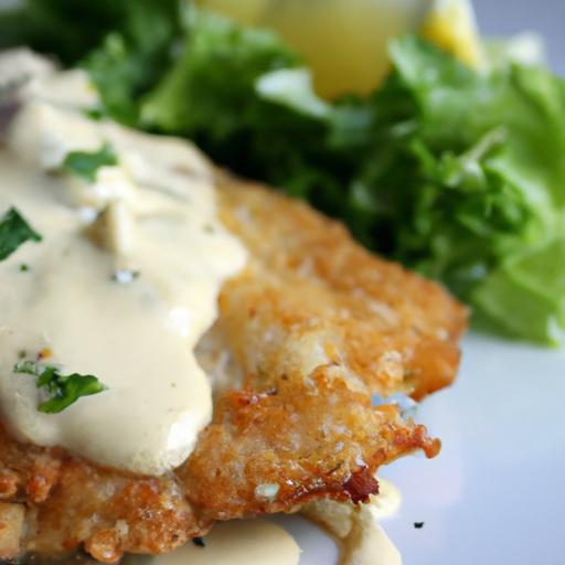 Crispy Pan-Fried Tilapia with Easy Homemade Tartar Sauce