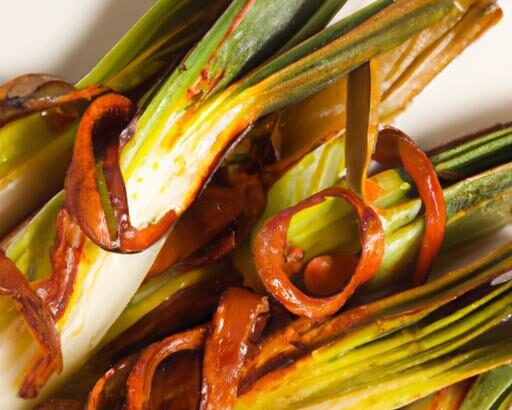 Savor Grilled Leeks with Bold, Smoky Romesco Sauce Flair