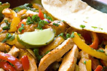 Sizzling One-Skillet Chicken Fajitas: Easy Flavorful Feast