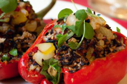 Flavor-Packed Stuffed Peppers with Quinoa and Black Beans