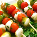 Bite-Sized Bliss: Crafting Perfect Mini Caprese Skewers