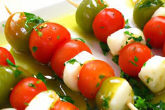 Bite-Sized Bliss: Crafting Perfect Mini Caprese Skewers