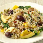 Hearty Warm Farro Salad with Tangy Olives: A Flavorful Twist