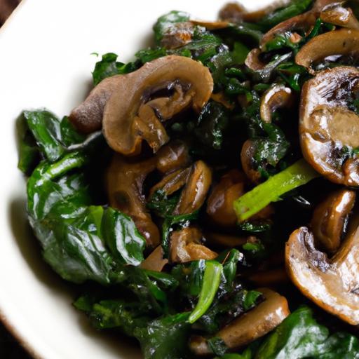 Earthy Elegance: Mastering Wild Mushroom and Spinach Sauté