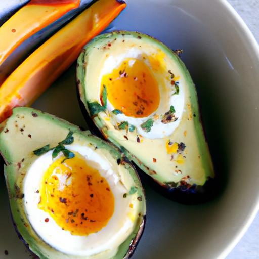 Spice Up Breakfast: Hard-Boiled Eggs with Avocado & Heat