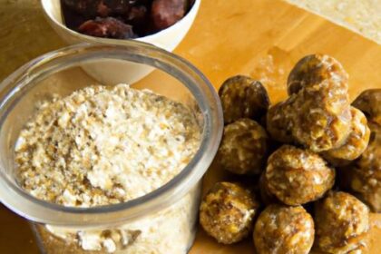 Power Up Naturally: Homemade Oats & Dates Energy Bites