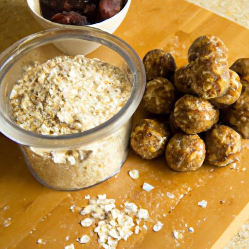 Power Up Naturally: Homemade Oats & Dates Energy Bites