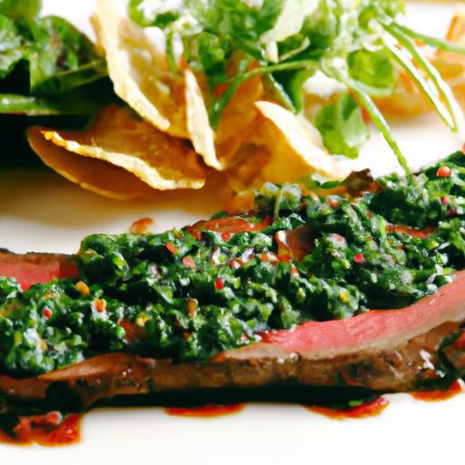 Savor Pasture-Raised Skirt Steak with Fresh Garden Chimichurri