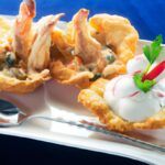 Seaside Elegance: Crafting Scallop & Shrimp Vol-au-Vents