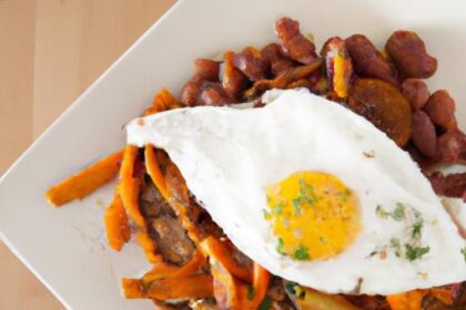 Hearty Sweet Potato Hash with a Perfect Fried Egg Twist