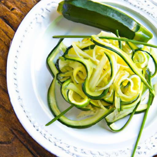 Zesty Zucchini Noodles with Ginger Garlic Twist: A Fresh Recipe