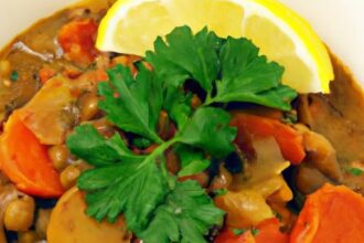 Hearty Lentil & Vegetable Curry: A Flavorful Healthy Delight