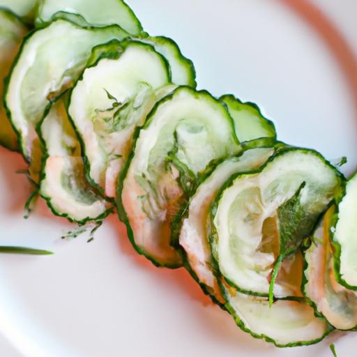 Crisp Cucumber and Dill Salad: Fresh Flavor in Every Bite