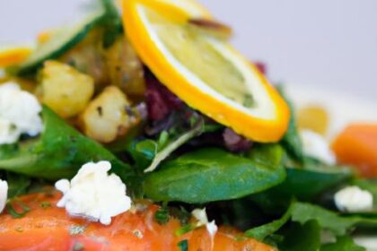 Zesty Lemon Herb Salmon Salad: Fresh Flavor in Every Bite