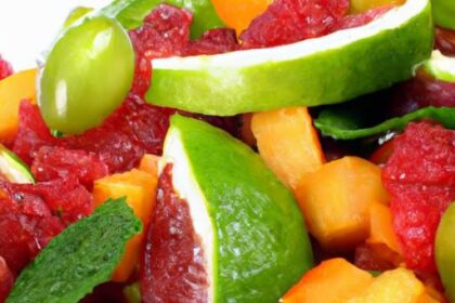 Refreshing Fresh Fruit Salad with Zesty Honey Lime Twist