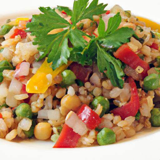 Savor the Flavors: Turkish Lentil & Bulgur Salad Delight