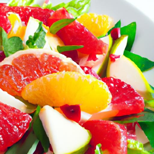 Zesty Citrus & Fresh Mint: A Refreshing Fruit Salad Delight