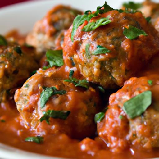 Savory Turkey Meatballs in Classic Marinara Sauce Delight