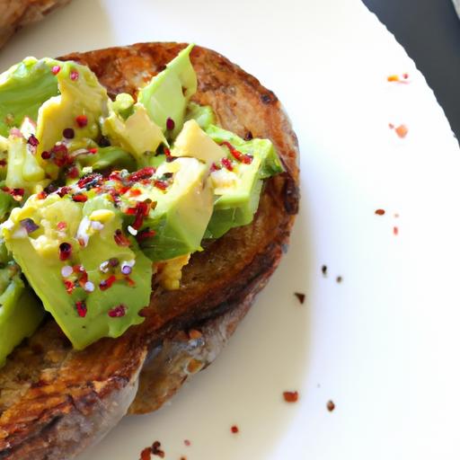 Spice Up Breakfast: Avocado Toast with Chili Flakes Twist