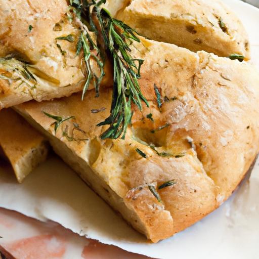 Rustic Rosemary Focaccia Bread: Aroma Meets Artisan Flavor