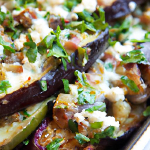 Sunrise Delight: Eggplant⁤ and Feta Breakfast ‍Bake Recipe
