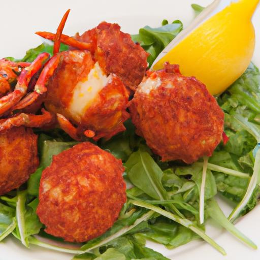 Golden Delights: crafting Lobster and Saffron Arancini
