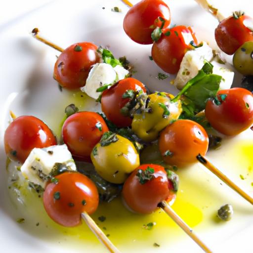 Bite-Sized Bliss: crafting Perfect Mini Caprese Skewers
